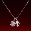 Rosato - Charm Fiocco Di Neve - Argento - Zirconia