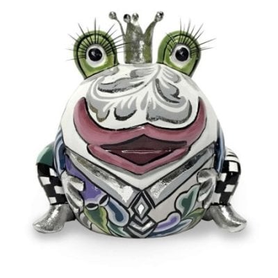 Toms Drag - Froschkönig Marvin - Scultura - Marmorin