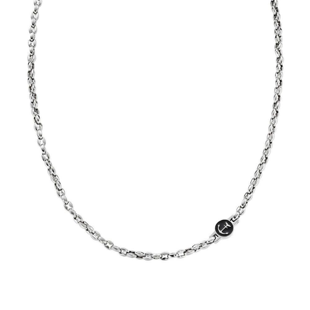 Amen - Collana Maglia Marina - Acciaio - Uomo