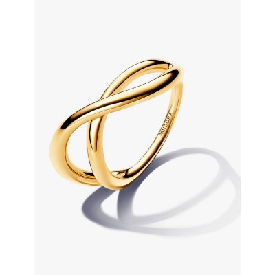 Anello Infinito Linea Sinuosa