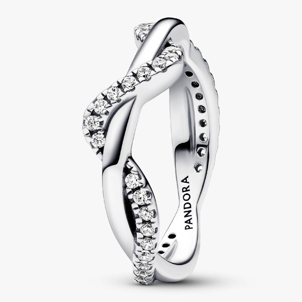 Anello Onda Intreccio Luminoso