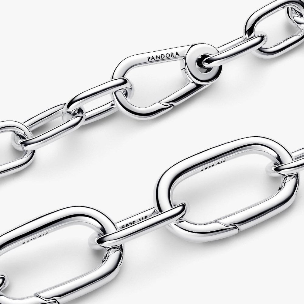 Bracciale Maglia Link Grande con 3 Link Apribili Pandora ME