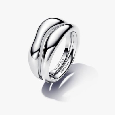 Anello Linea Sinuosa Divisibile