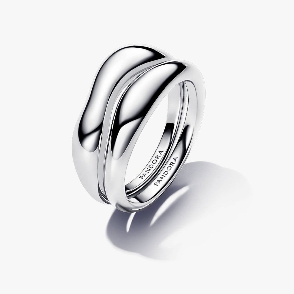 Anello Linea Sinuosa Divisibile