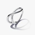 Anello Infinito Linea Sinuosa