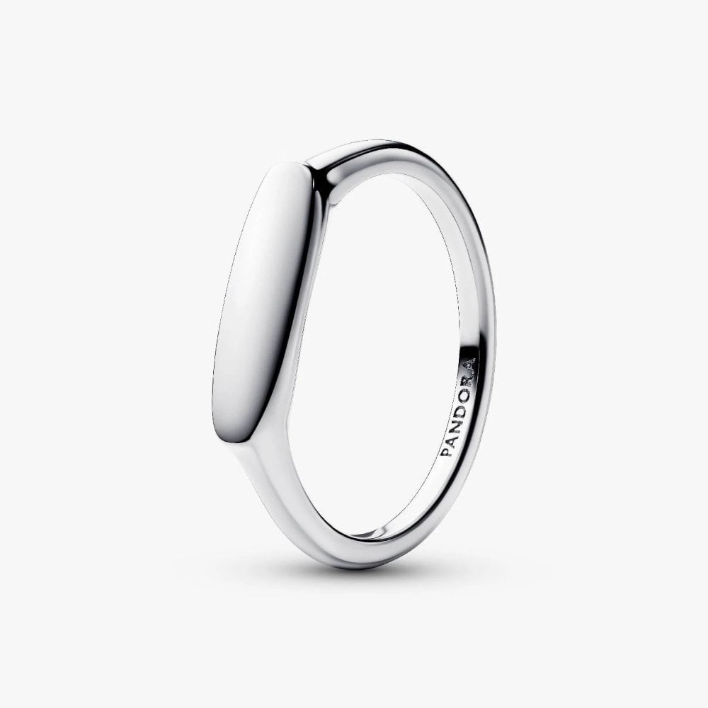 Anello con barretta da incidere