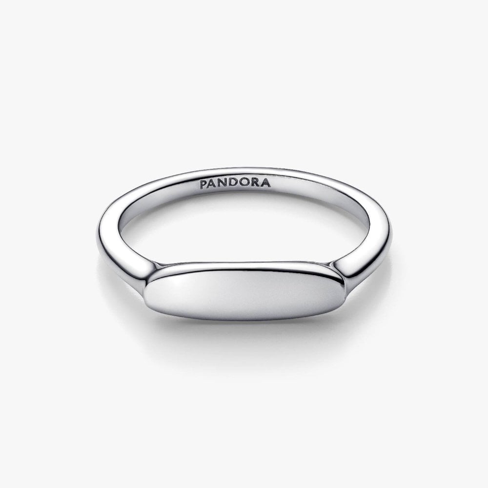 Anello con barretta da incidere