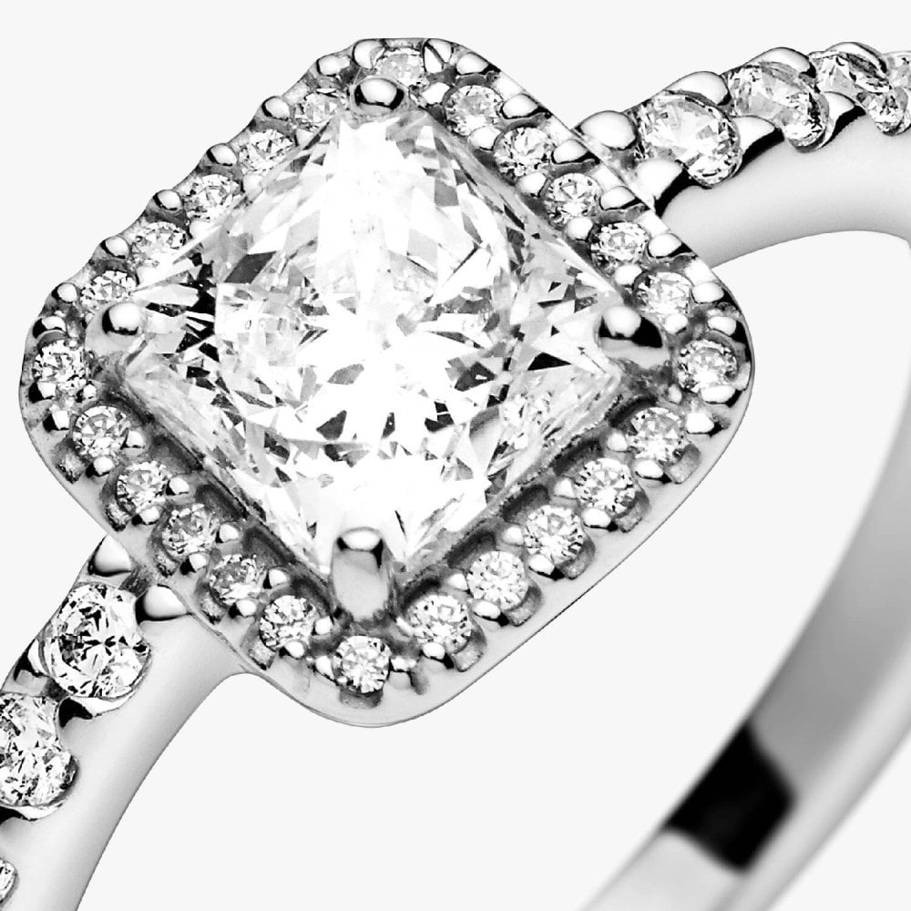 Anello Punto Luce Quadrato