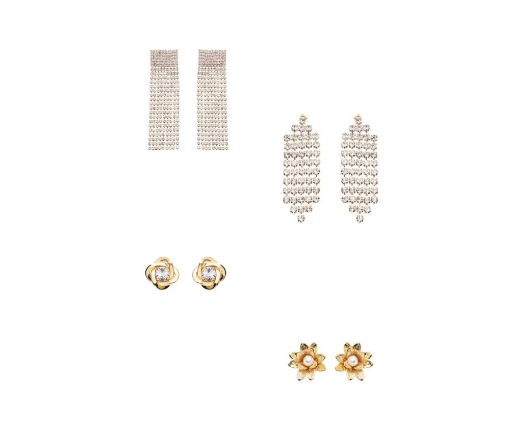 Ottaviani - Orecchini Placcati - Cristalli