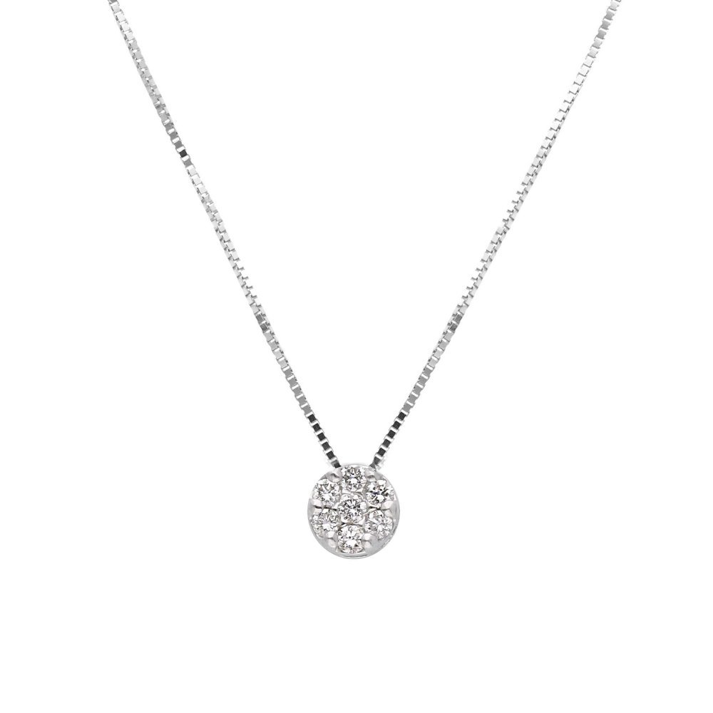 Songa Antonio - Girocollo - Oro Bianco - Diamanti