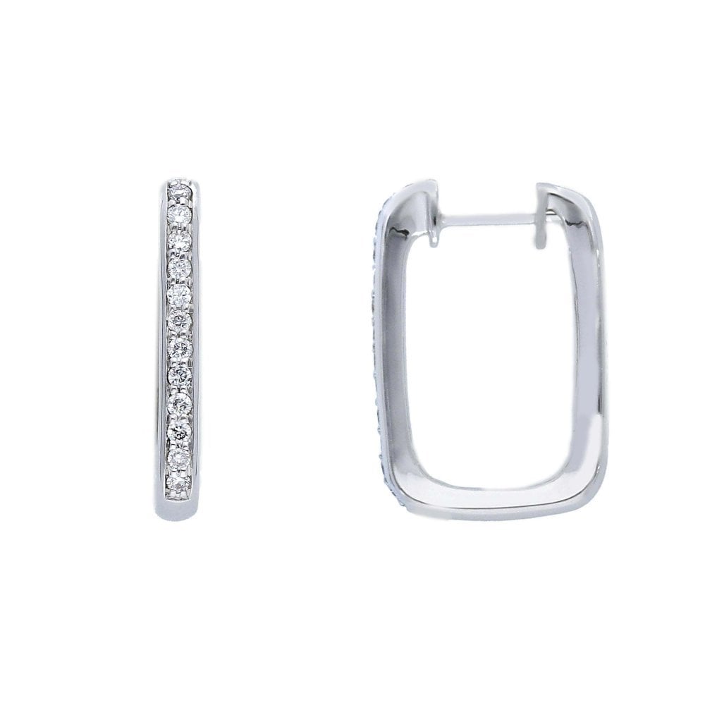 Songa Antonio - Orecchini Cerchio - Oro Bianco