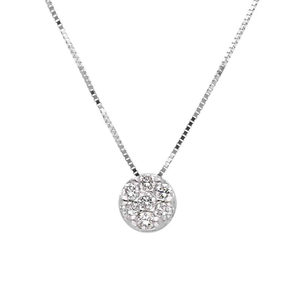 Songa Antonio - Girocollo - Oro Bianco - Diamanti