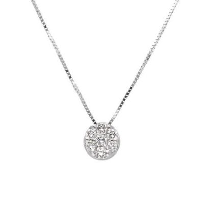 Songa Antonio - Girocollo - Oro Bianco - Diamanti