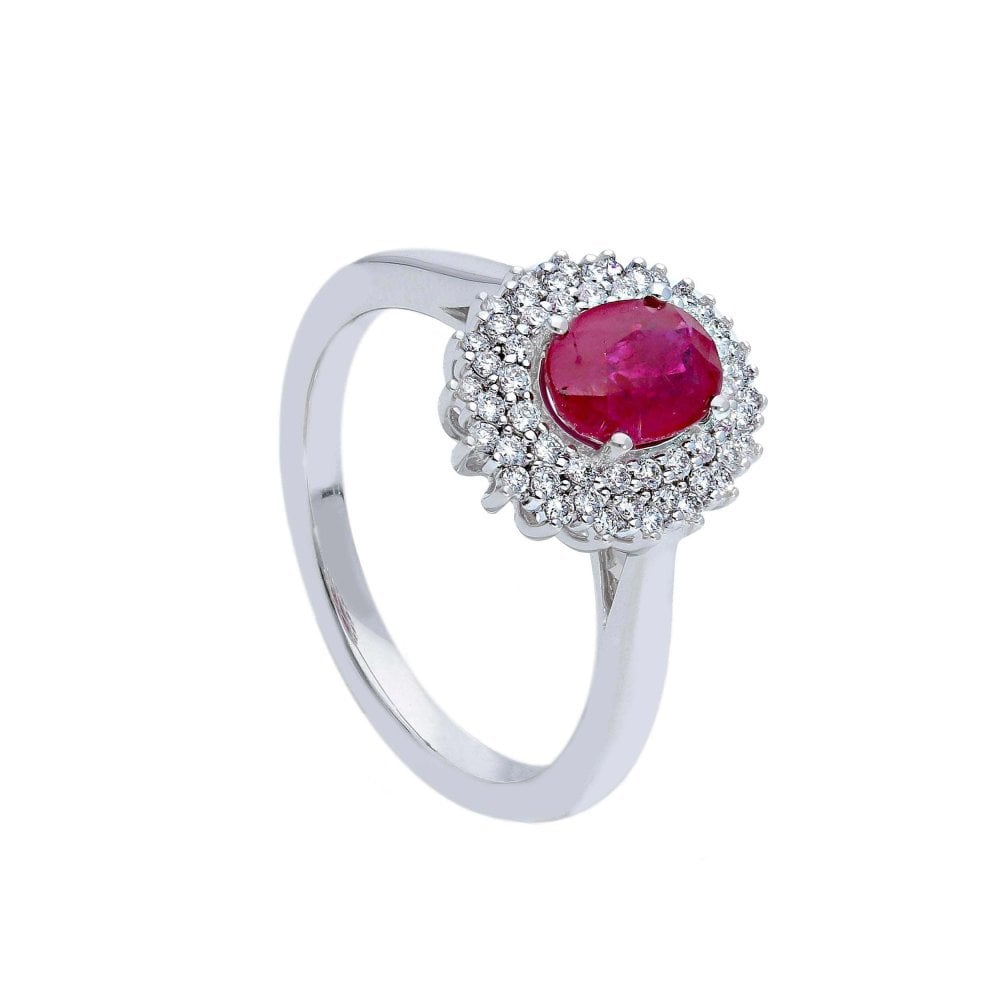 Songa Antonio - Anello Pietra Singola - Oro Bianco