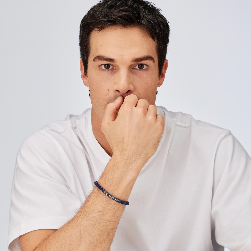 Brosway - Bracciale Bullet - Acciaio - Lapislazzuli