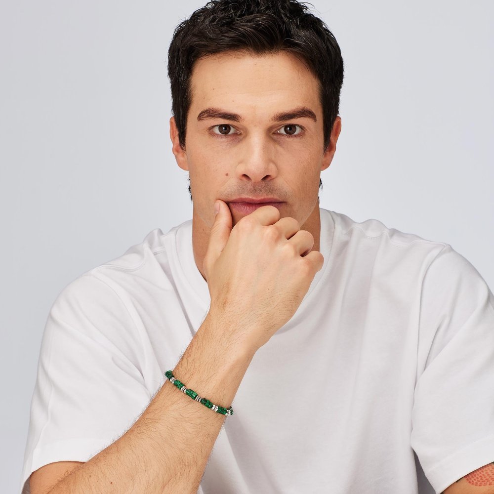 Brosway - Bracciale Riptide - Acciaio - Malachite