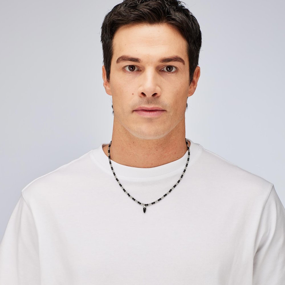 Brosway - Collana Riptide - Acciaio - Onice