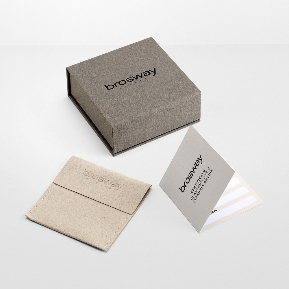 Brosway - Collana Riptide - Acciaio - Onice