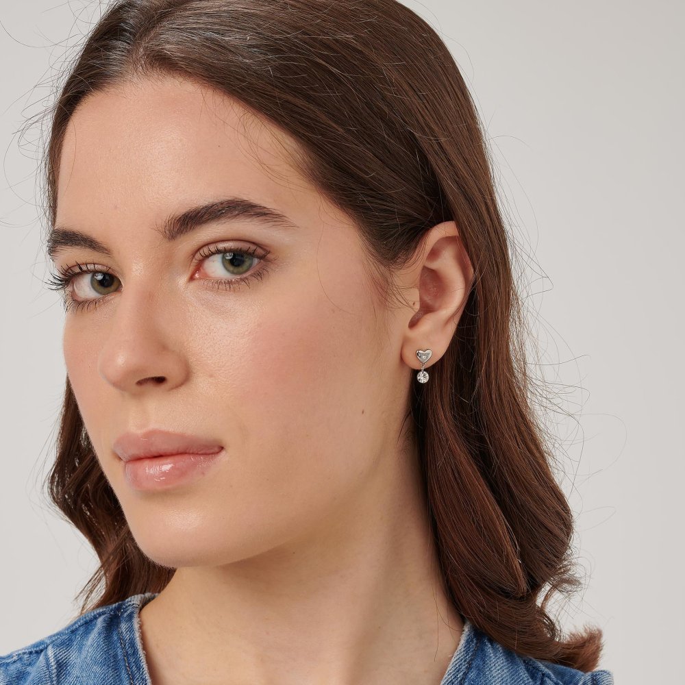 Brosway - Orecchini Chakra - Acciaio - Cristalli