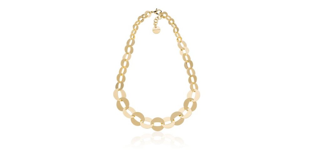 Unoaerre - Collana Catena Scalare - Bronzo - Dorato