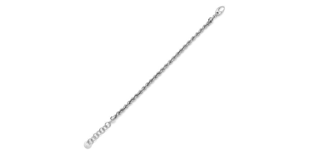 Unoaerre - Bracciale Catena Corda - Argento