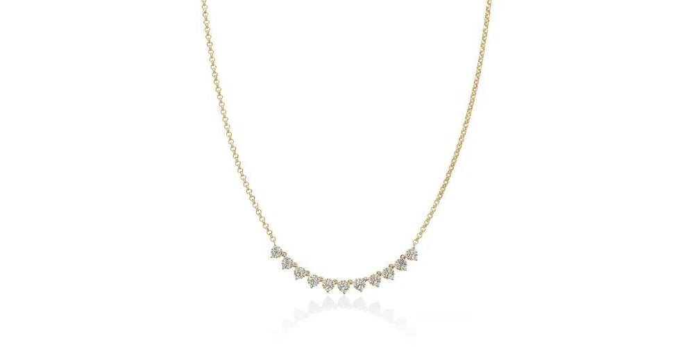 Collana Donna - Collana Unica Neve - Miluna