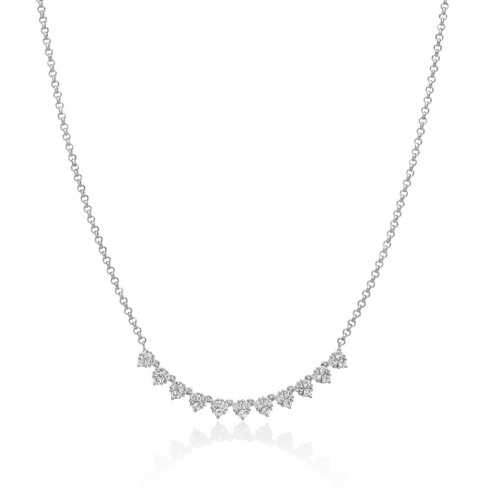 Miluna - Collana Donna - Argento 925 - Topazio