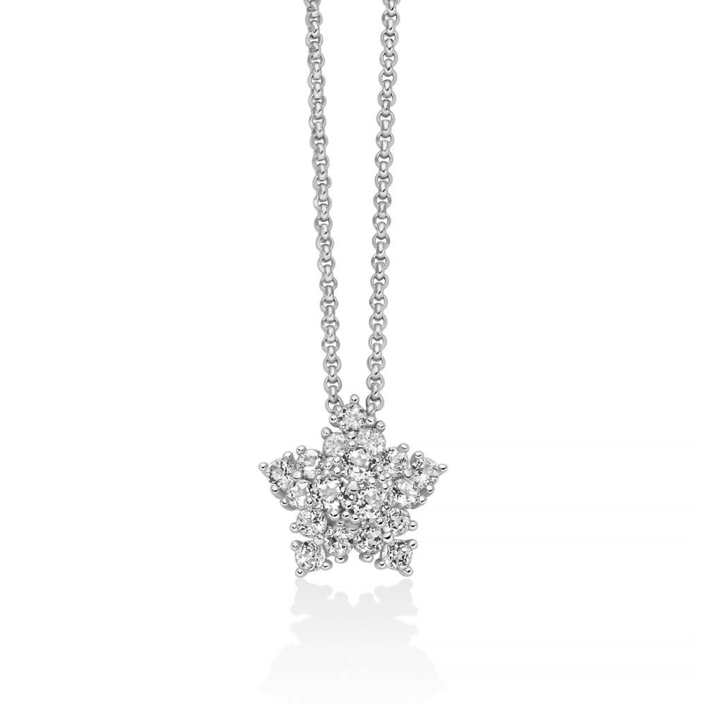 Collana Donna Miluna Perle Argento 925 Stella