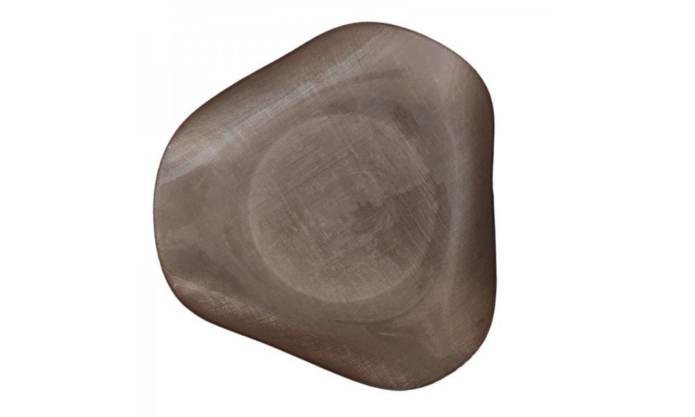 Onlylux - Centrotavola Vetro - Cioccolata - 40 Cm