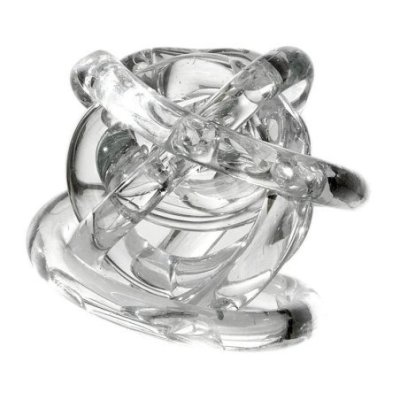 Onlylux - Scultura Nodo Amore - Cristallo Trasparente