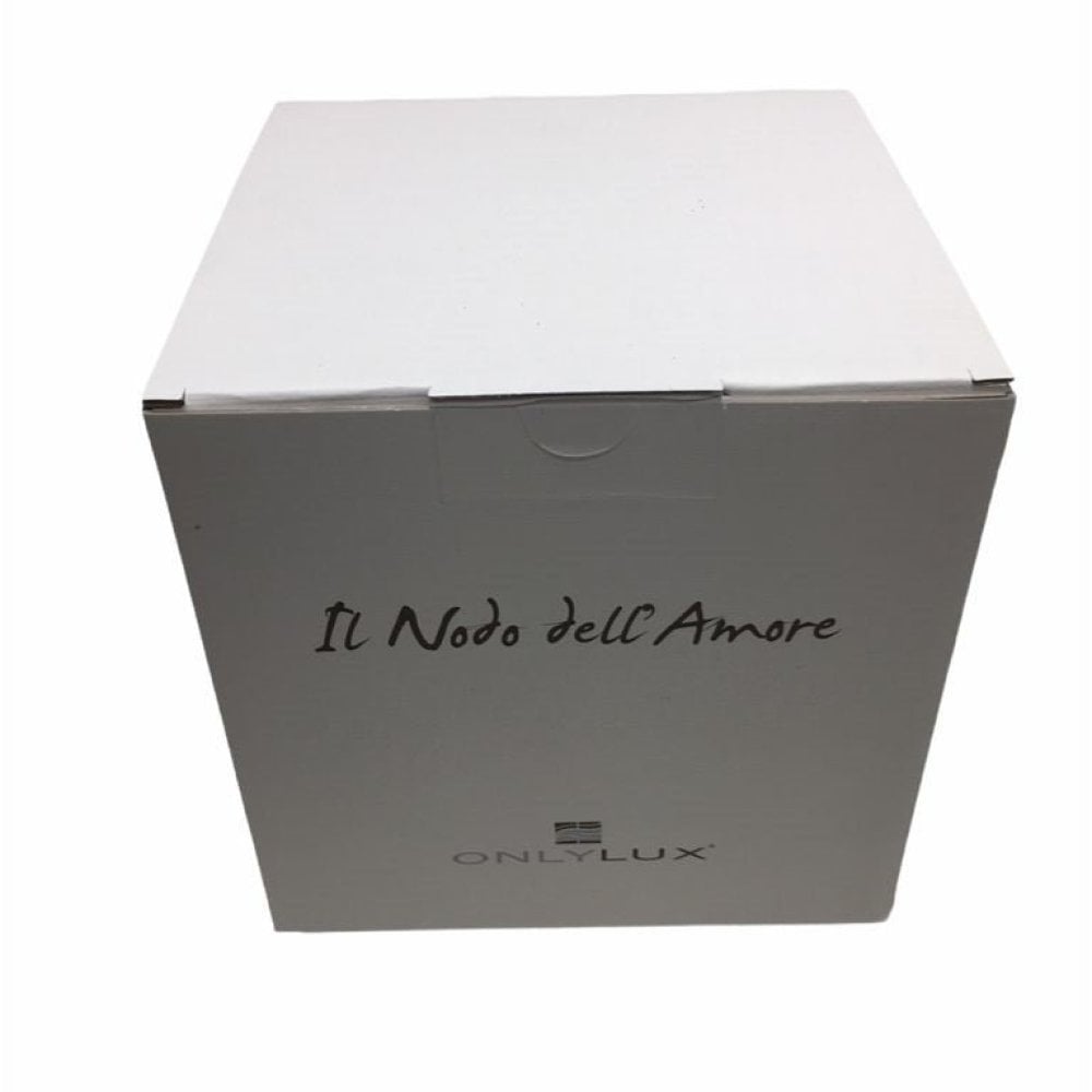 Onlylux - Scultura Nodo Amore - Cristallo Trasparente