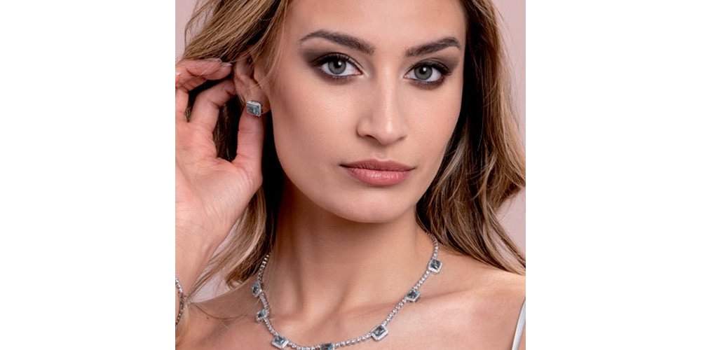 Ottaviani - Orecchini Donna - Bronzo Argentato - Zircone