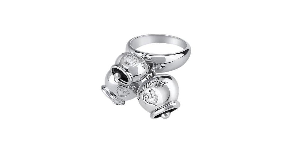 Anello Et Voilà Campanelle - Argento - Chantecler