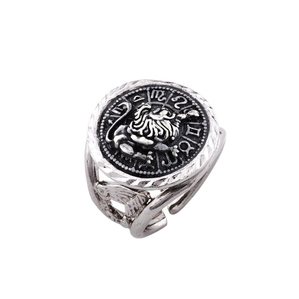 Spadafora - Anello Zodiaco Leone - Argento - Rodio