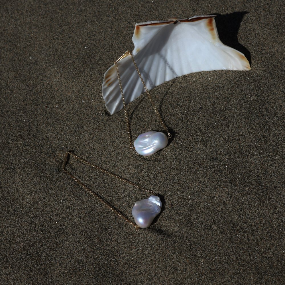 Lucedeimieiocchi - Orecchini Lola Bold - Argento - Perle