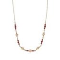 Alisia - Collana Garnet - Argento 925 - Perle