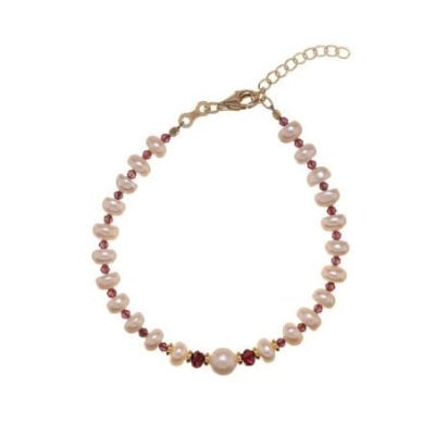 Alisia - Bracciale Scarlet Pearly - Argento - Perle