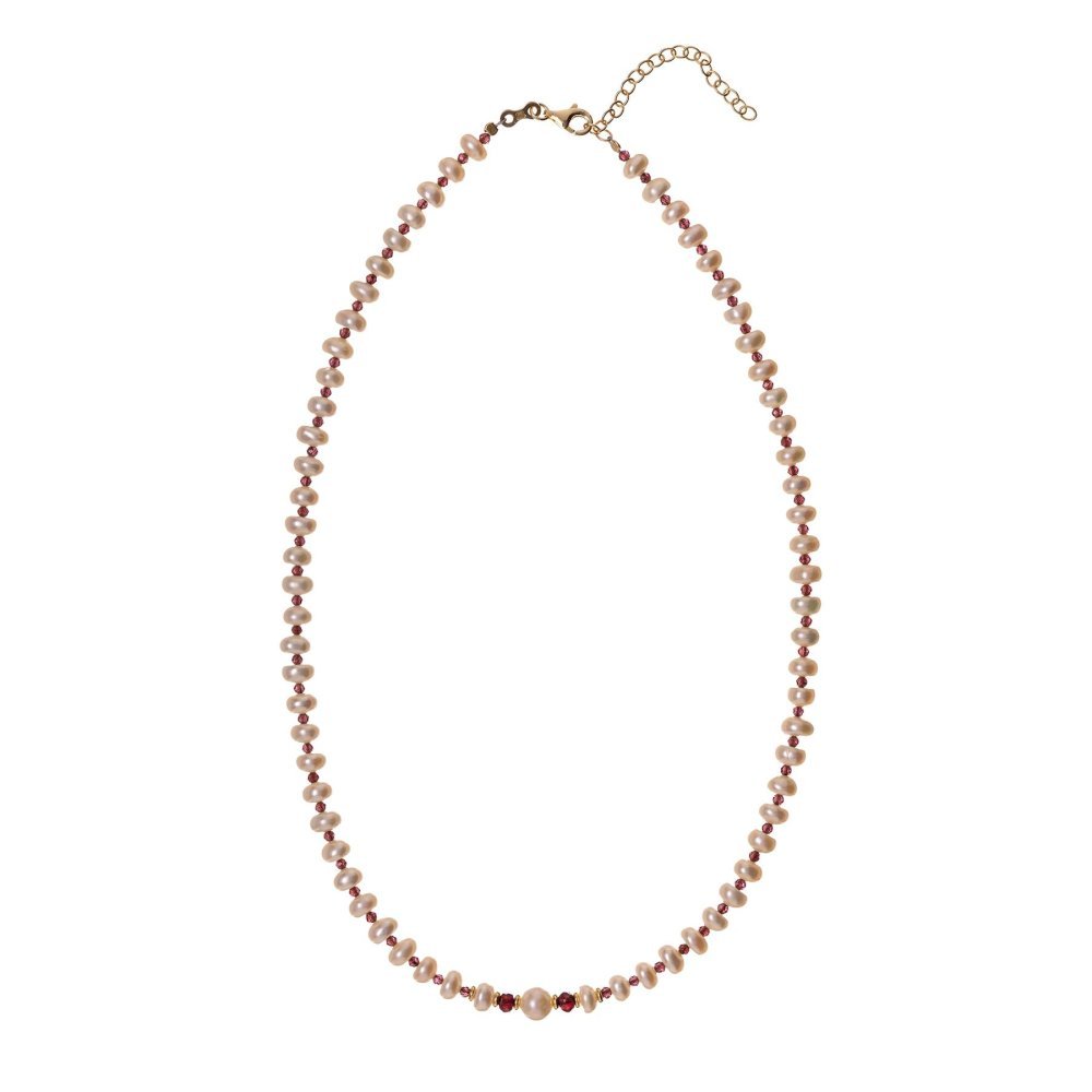 Alisia - Collana Scarlet Pearly - Argento - Perle