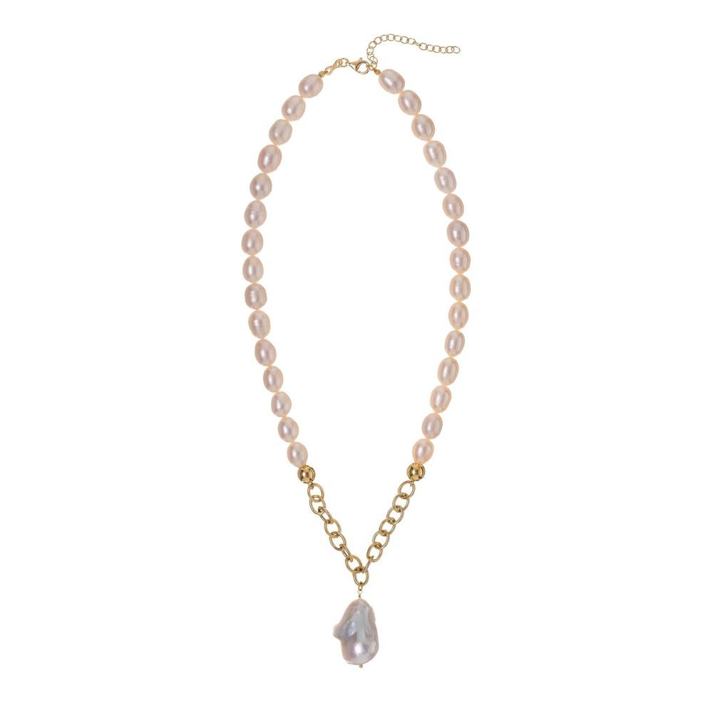 Alisia - Collana Lorde Bold - Argento 925 - Perle