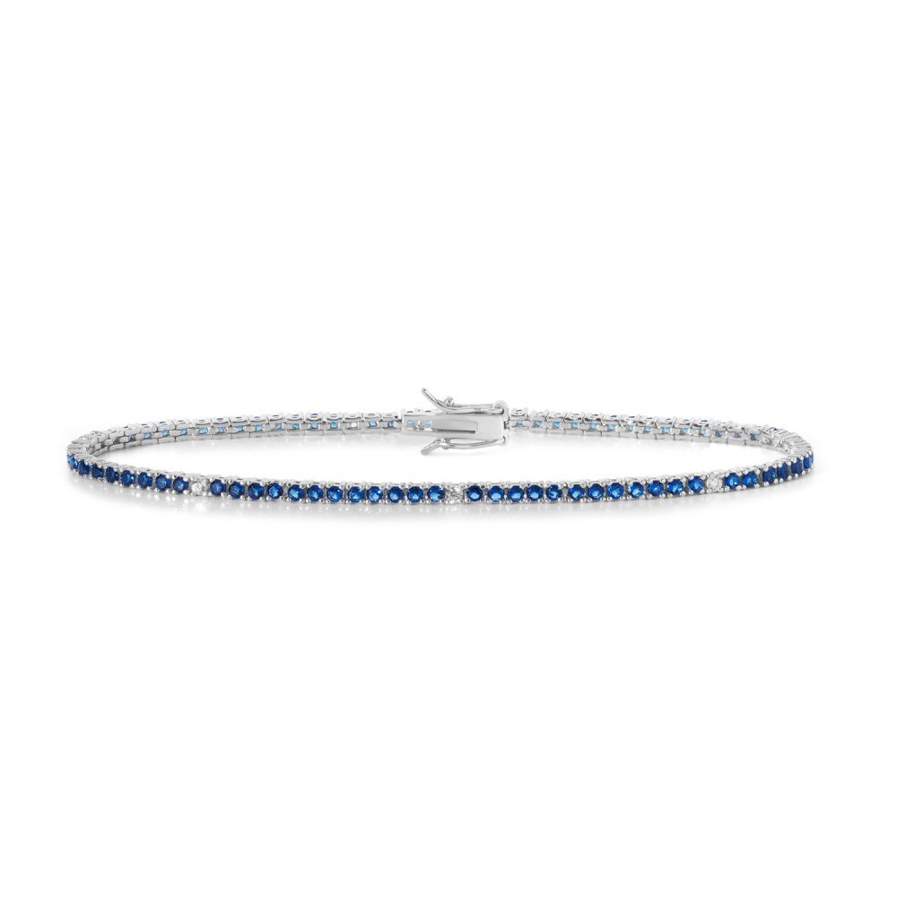 Comete Gioielli - Bracciale Tennis - Argento - Cristalli