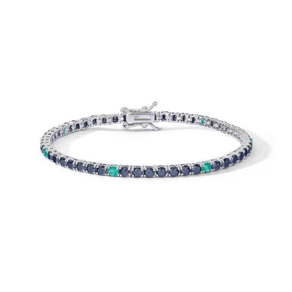 Comete Gioielli - Bracciale Argento - Zirconi Verdi