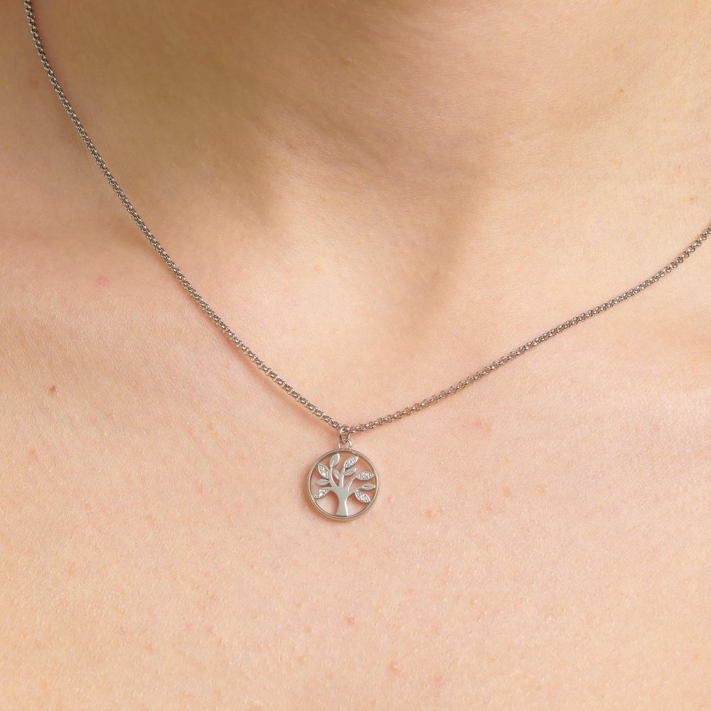 Brosway - Collana Chakra - Acciaio - Cristalli