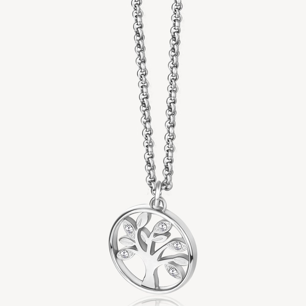 Brosway - Collana Chakra - Acciaio - Cristalli