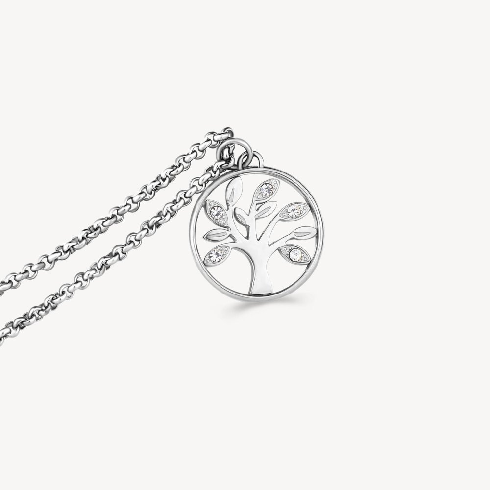 Brosway - Collana Chakra - Acciaio - Cristalli