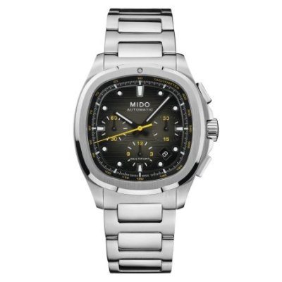Mido - Multifort Tv Chronograph - Acciaio - Grigio