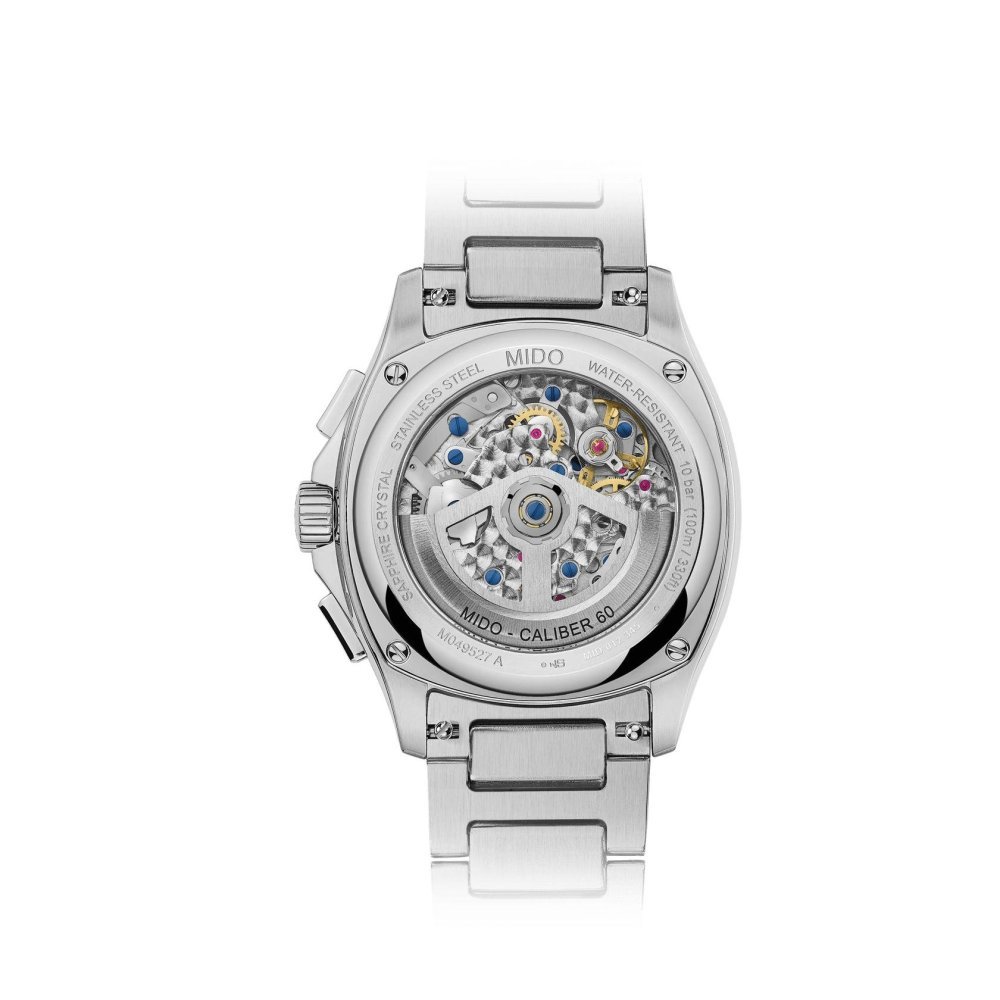 Mido - Multifort Tv Chronograph - Acciaio - Grigio