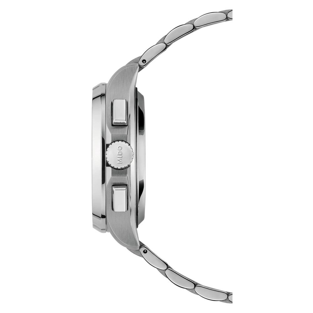 Mido - Multifort Tv Chronograph - Acciaio - Grigio