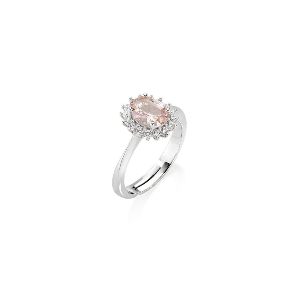 Anello Mini Royal Lady Con Morganite - Amen