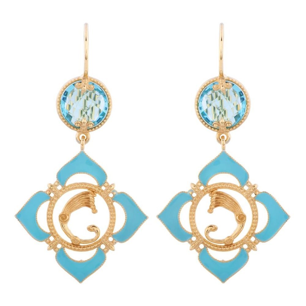 Spadafora - Orecchini Verve - Turchesi - Argento