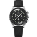 Speedmaster Moonwatch Professional 42 mm, acciaio su cinturino in tessuto rivestito in nylon